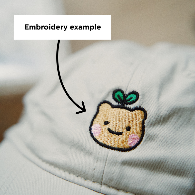 DISCOUNTED - Embroidered Pal Hat with Slight Imperfections